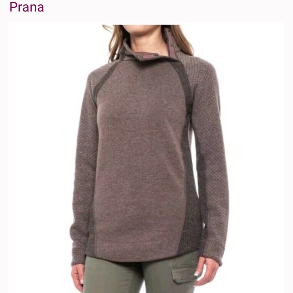 Prana Cowl Neck Sweater